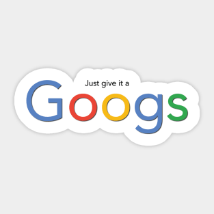 Googs Sticker